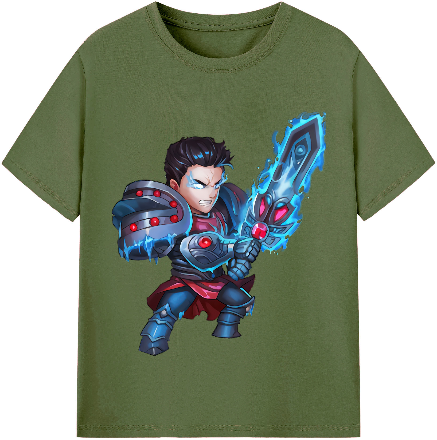 リーグ・オブ・レジェンド League of Legends LOL 綿100％半袖Tシャツ（フロントプリント）